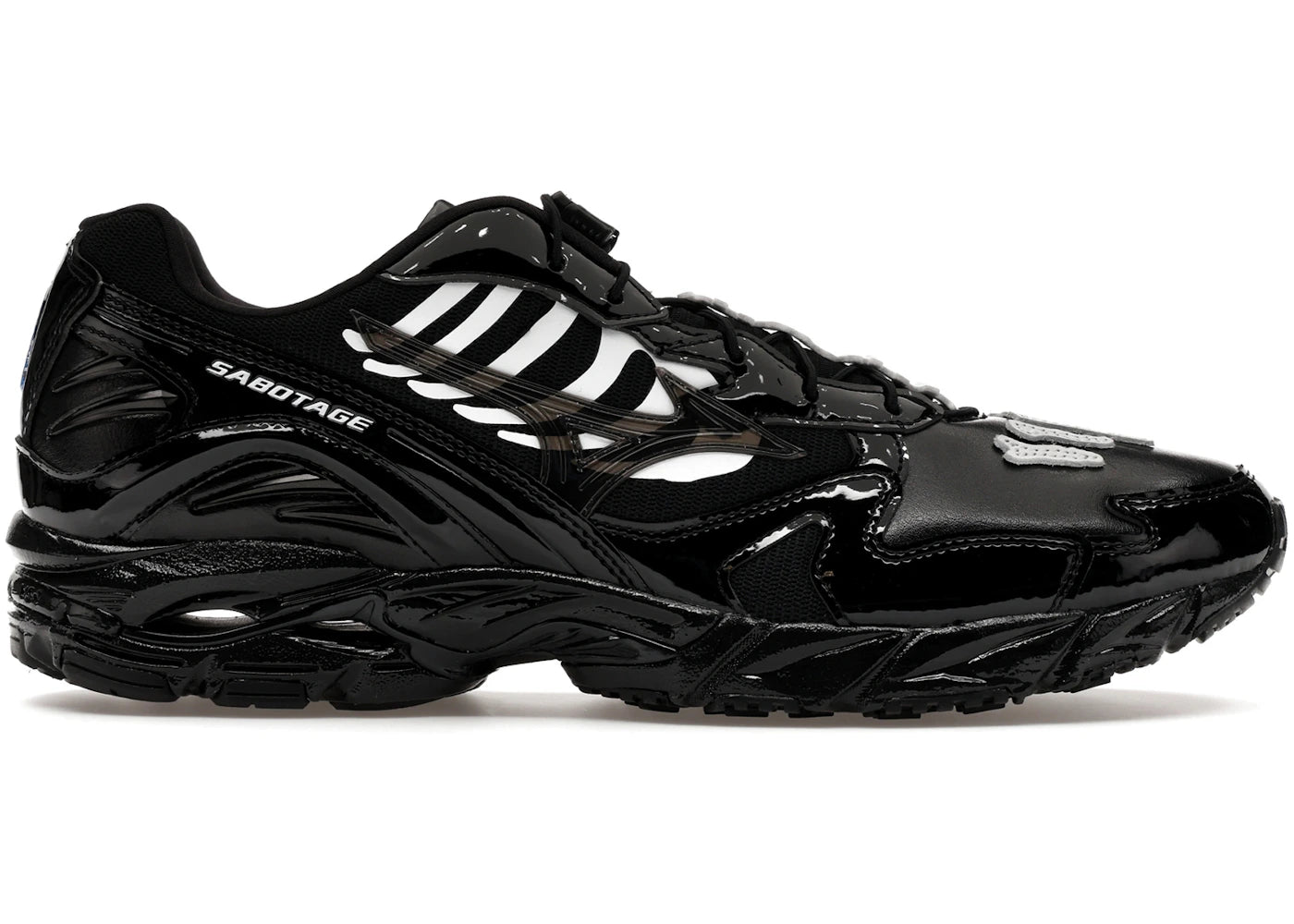 Mizuno Wave Rider 10 x Sabotage (SBTG) Black Black White