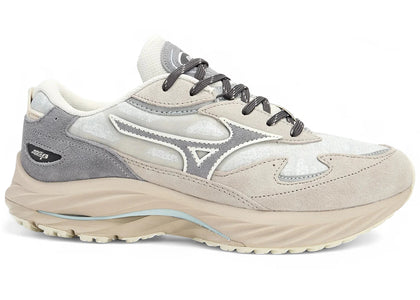 Mizuno Wave Rider Beta Harbor Mist Ultimate Gray Silver Cloud - sneakers view 2