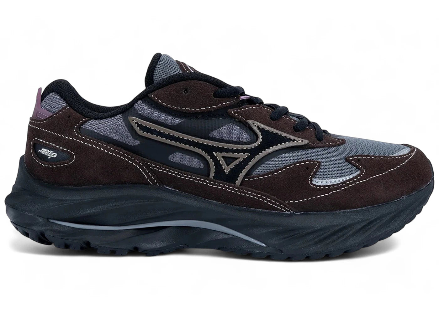 Mizuno Wave Rider Beta Quiet Shade Black Mole sneakers - authentic Mizuno shoes