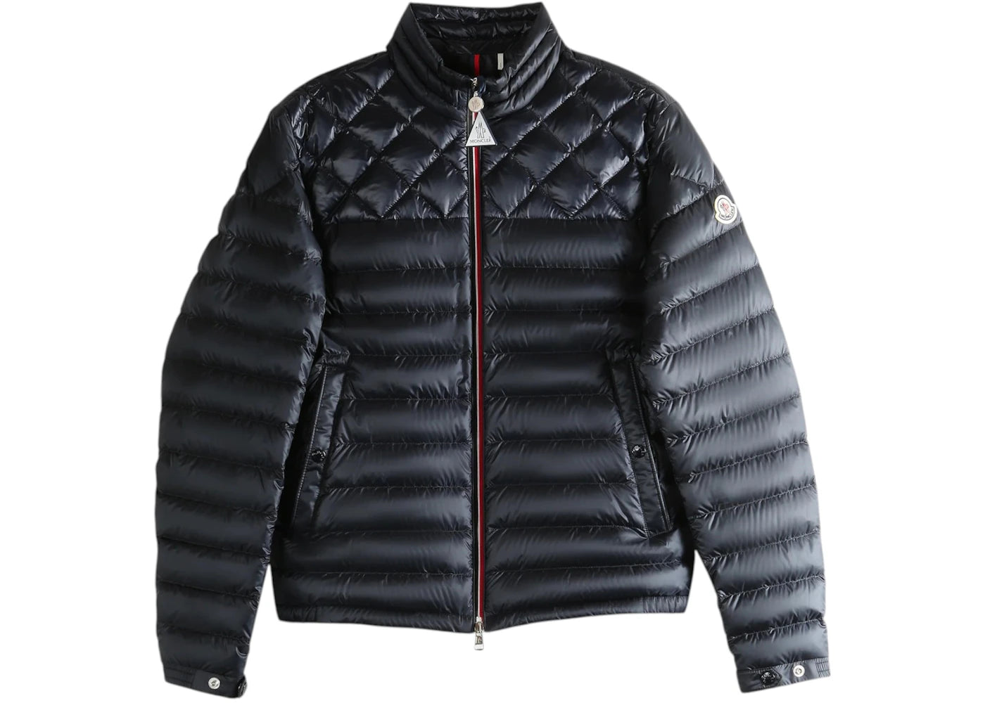 Moncler Benamou Zipper Jacket Obsidian Blue - vue secondaire A