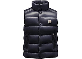 Moncler Boy's Tib Kid's Vest Night Blue - authentic Moncler product