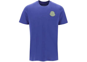 Moncler Logo Match T-Shirt Blue