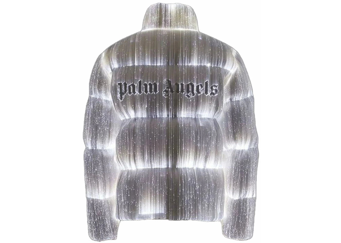 Moncler Maya 70 by Palm Angels Jacket Bright White - vue secondaire B