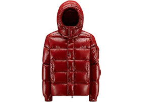 Moncler Maya 70th Anniversary Special Edition Short Down Jacket Berry Red