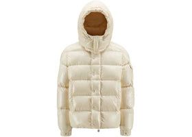 Moncler Maya 70th Anniversary Special Edition Short Down Jacket Snowflake White