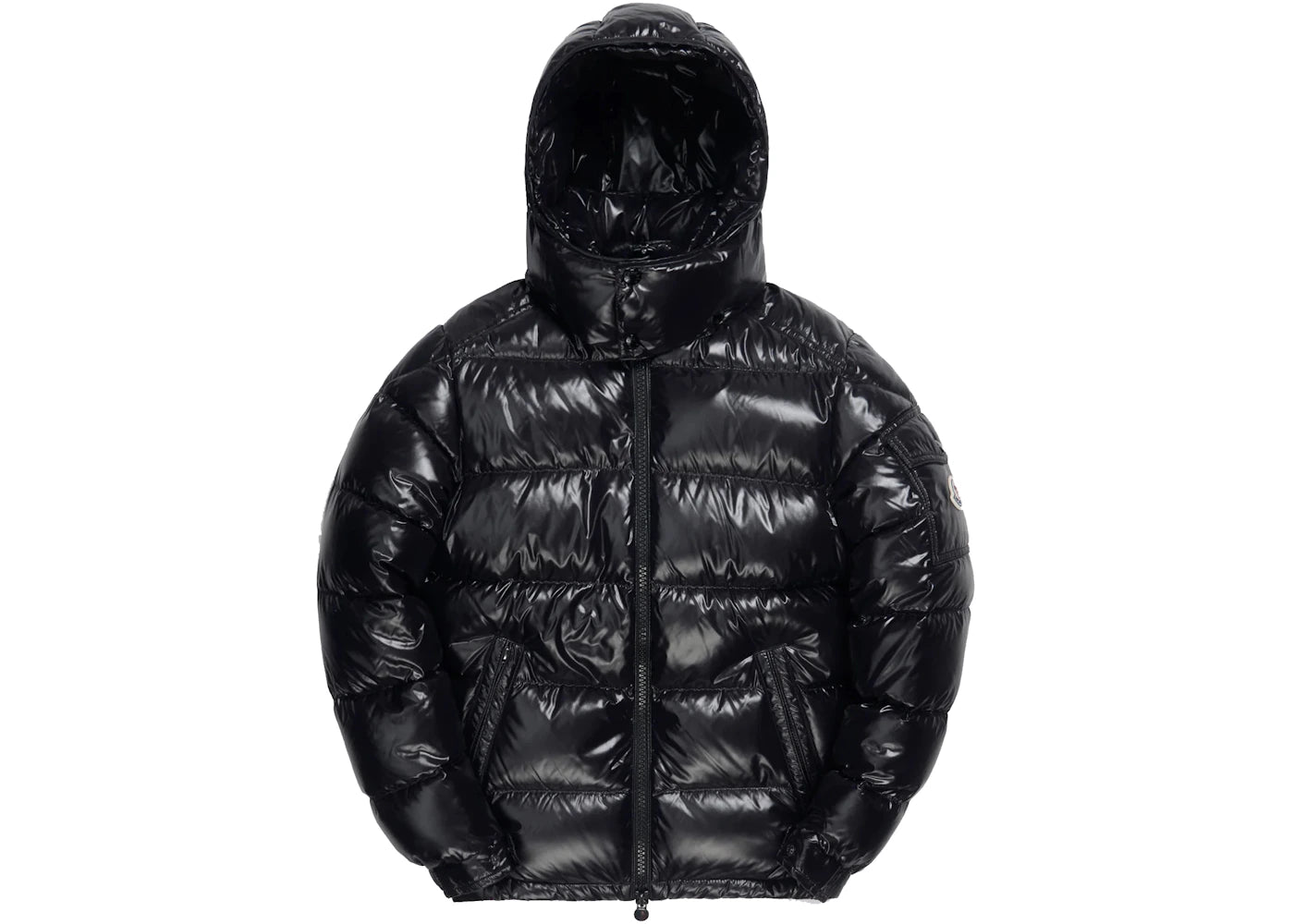 Moncler Maya Giubbotto Jacket Black - vue 360