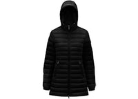 Moncler Women's Ments Short Down Jacket Black