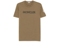 Moncler Moncler Logo Ss T-shirt Deep Yellow Olive