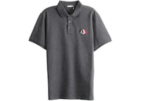 Moncler SS Polo Dark Gray Melange