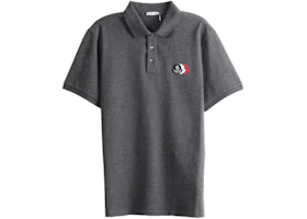 Moncler SS Polo Dark Gray Melange