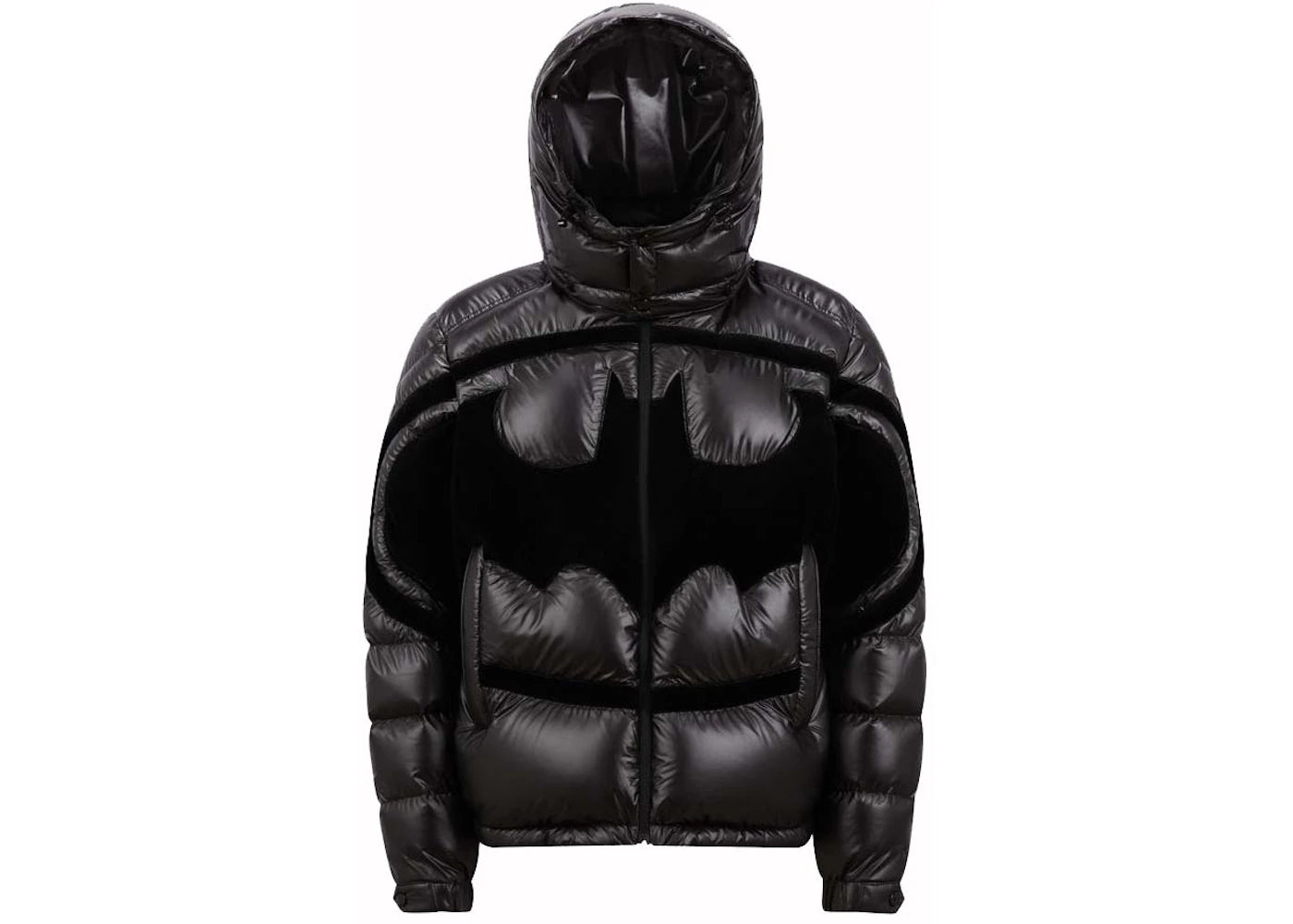 Moncler Solander Batman Down Jacket Black - vue 360