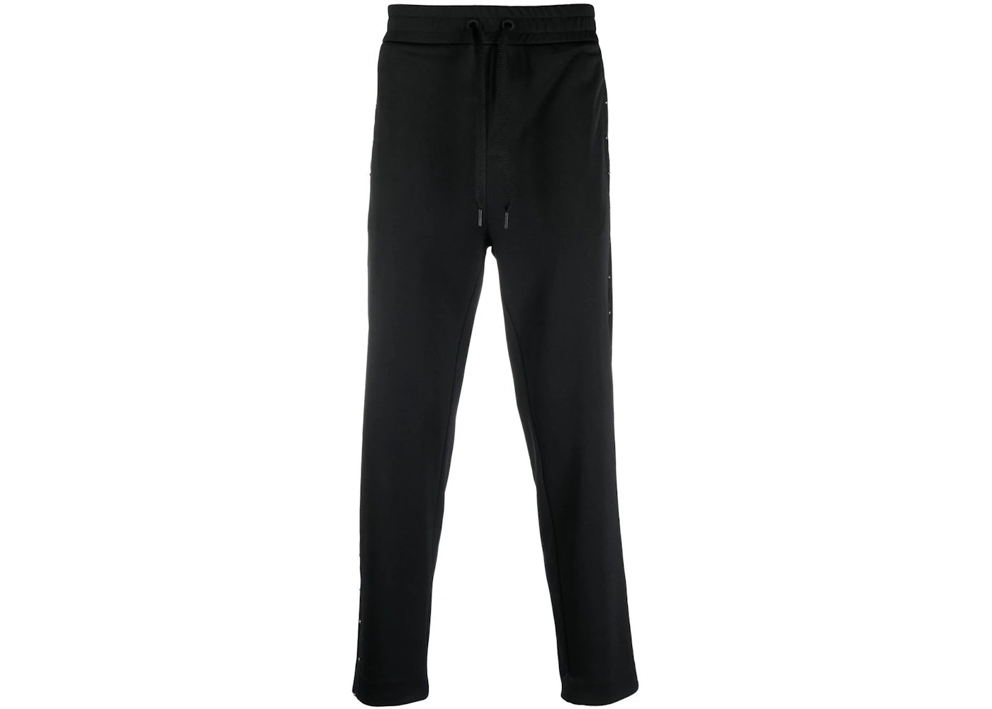 Moncler Studded Drawstring Track Pants Black - vue secondaire A