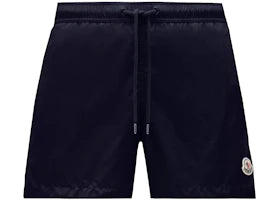 Moncler Swim Shorts Night Blue - vue 360
