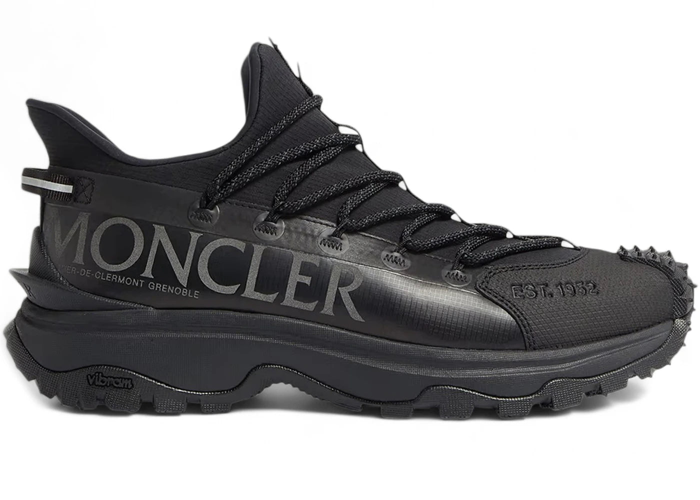 Moncler Trailgrip Lite 2 Black - vue secondaire A