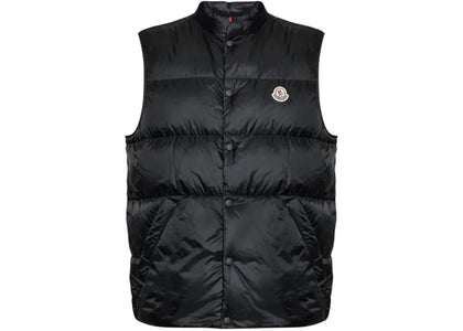 Moncler Tuquerouye Vest Jacket Black - authentic Moncler apparel