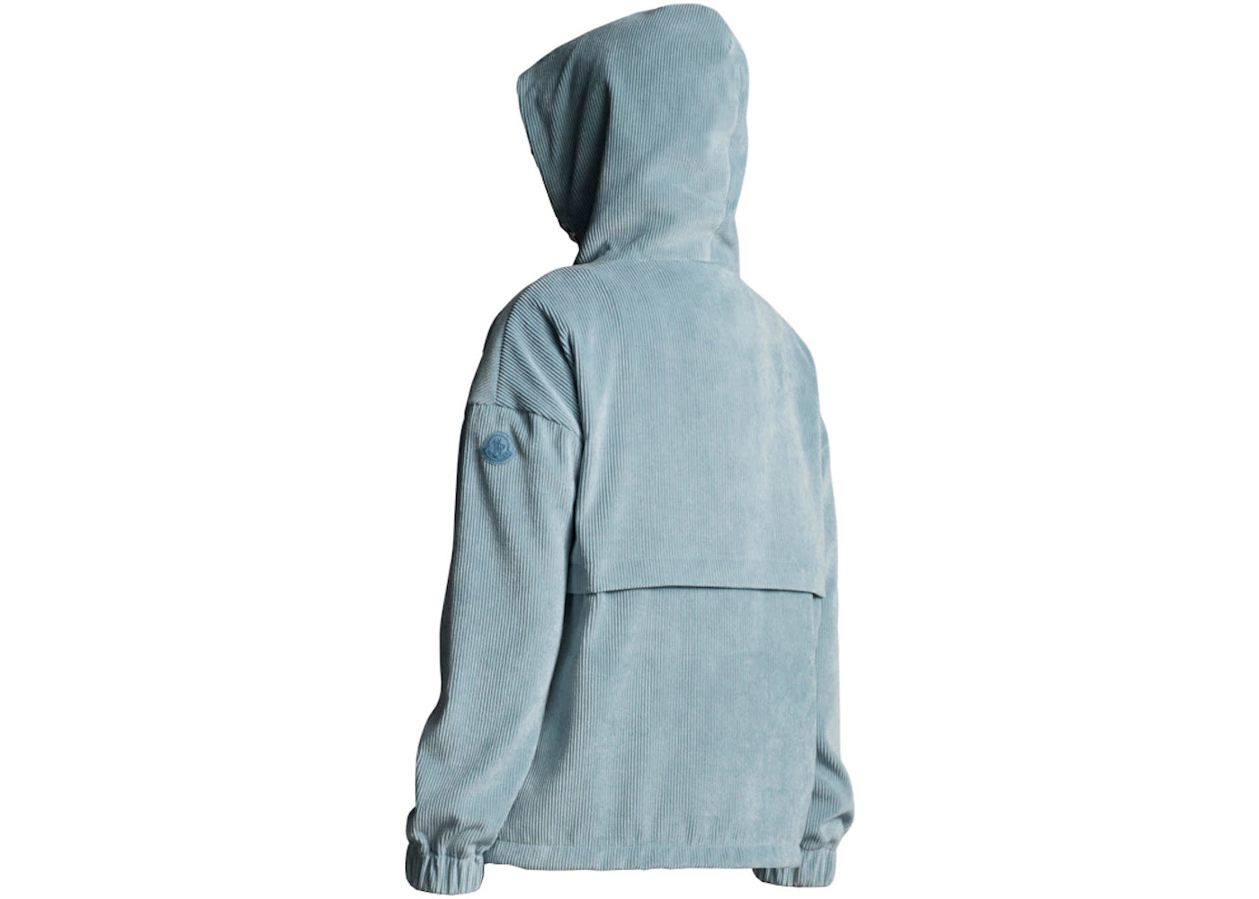 Moncler Women's Corduroy Hoodie Ice castle - vue secondaire B