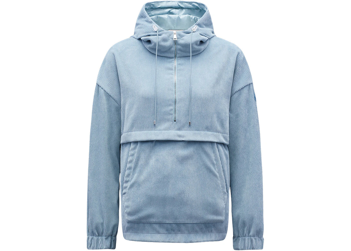 Moncler Women's Corduroy Hoodie Ice castle - vue secondaire A