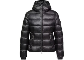 Moncler Women's Glesse Hooded Jacket Black - vue 360