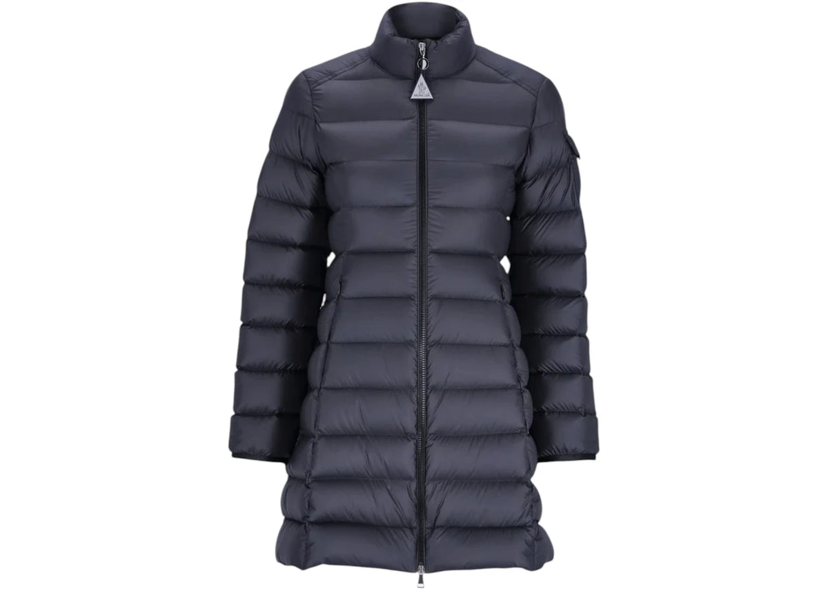 Moncler Women's Igesse Mid Down Jacket Black - vue secondaire A
