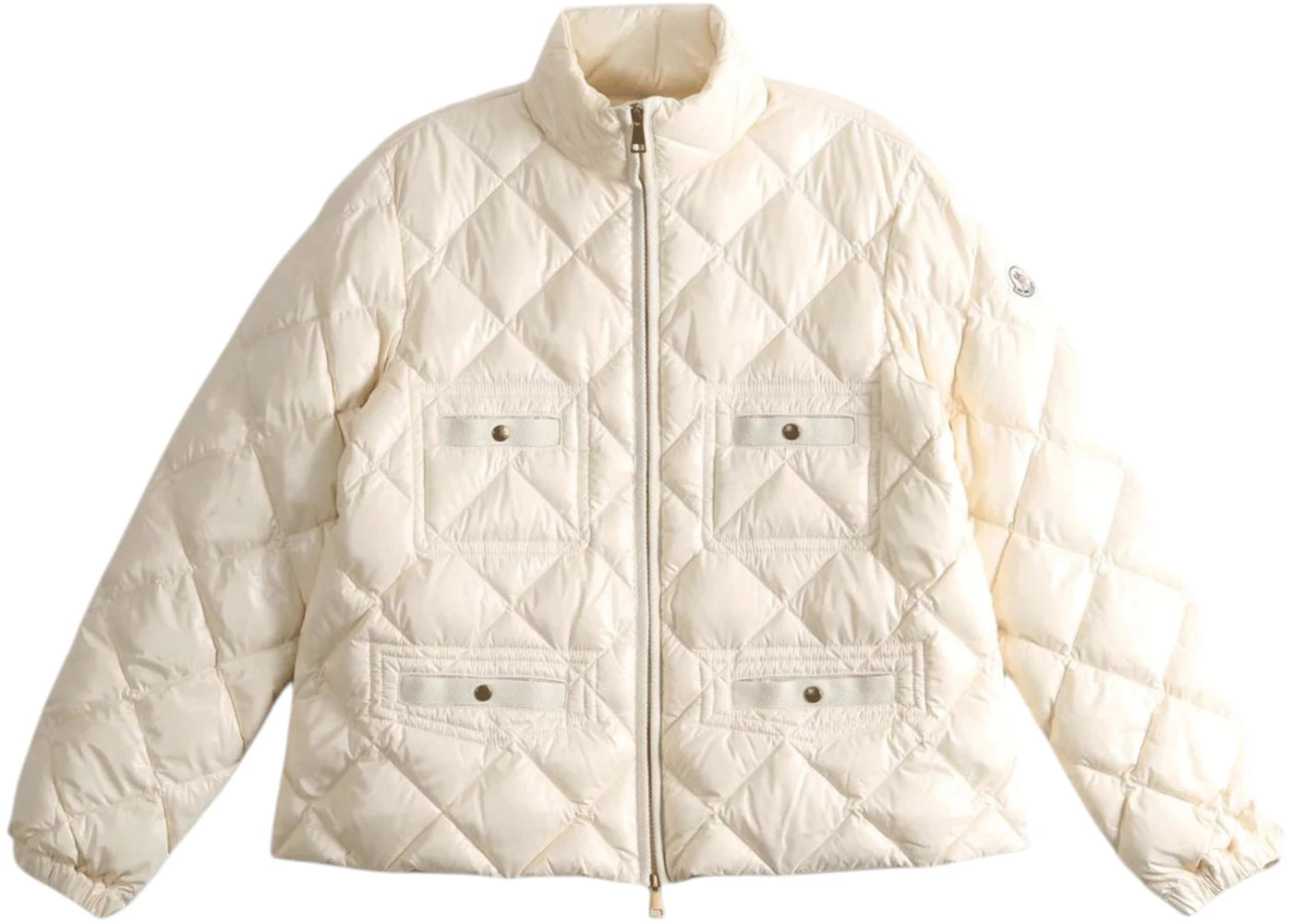 Moncler Women's Lavaret Jacket White - vue secondaire A