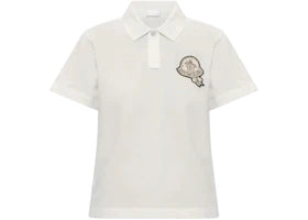Moncler Women's SS Polo White