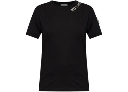 Moncler Women's SS T-shirt Black - apparel view 2