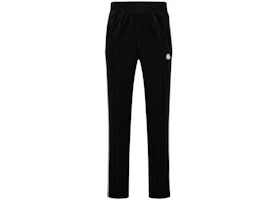 Moncler x Palm Angels Chenille Track Pants Black/White - authentic Moncler apparel