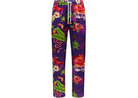 Moncler x Palm Angels Hawaiian Print Trousers Purple Multi Print