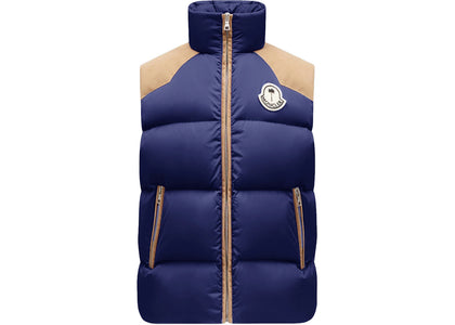 Moncler x Palm Angels Kamakou Vest Night Blue - product view 2
