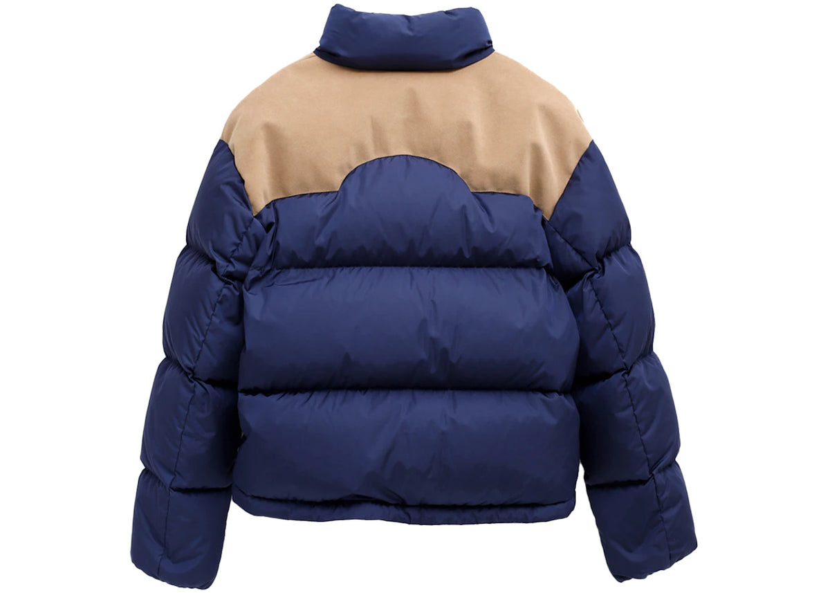 Moncler x Palm Angels Kelsey Jacket Blue Beige - vue secondaire B