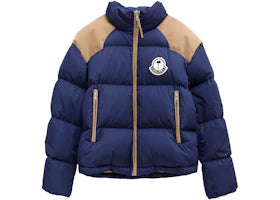 Moncler x Palm Angels Kelsey Jacket Blue Beige - vue 360