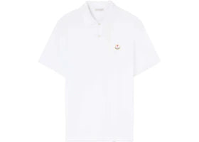 Moncler x Palm Angels Logo Polo Shirt Optical White - vue 360