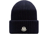 Moncler x Palm Angels Wool Beanie Navy Blue
