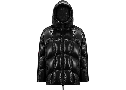 Moncler x adidas Originals Beiser Short Down Jacket Black - authentic Moncler apparel