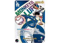 Monkey D. Luffy 2024 Topps LA Dodgers Leader Card Promo Event Pack Vol. 2 (EB02) EB02-010