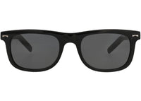 Montblanc Square-Frame Recycled Acetate Sunglasses Black Black Smoke (MB0260S-30014171-001)