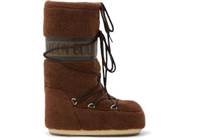 Moon Boot Icon Fleece Boot Brown - vue 360