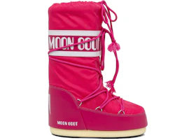 Moon Boot Icon Nylon Boot Magenta - vue 360