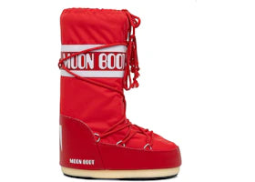 Moon Boot Icon Nylon Boot Red