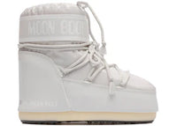 Moon Boot Icon Nylon Low Boot Glacier Grey (The Original Heel Logo)