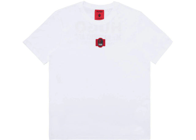 BAPE x Hugo Logo Tee White