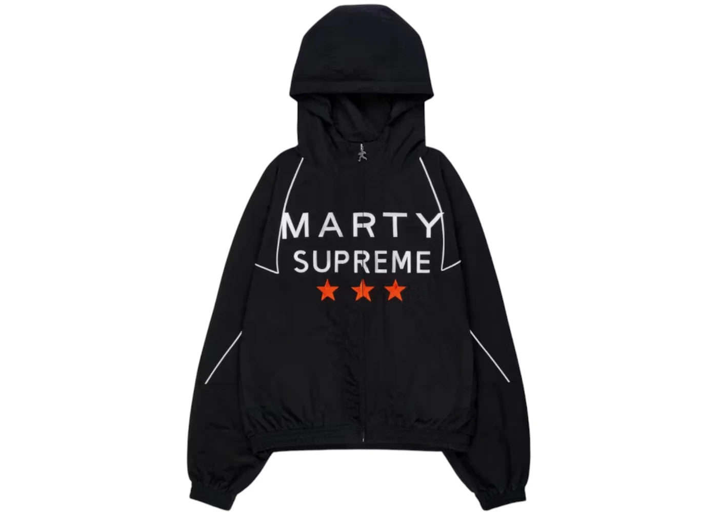 NAHMIAS x Marty Supreme A24 Classic Warm Up Jacket Black - vue secondaire A