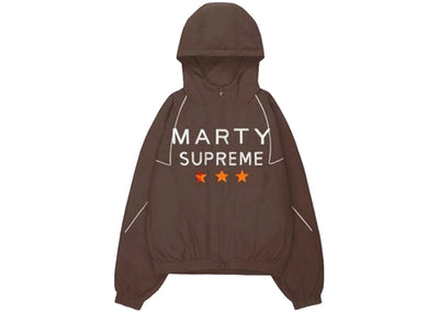 NAHMIAS x Marty Supreme A24 Classic Warm Up Jacket Brown