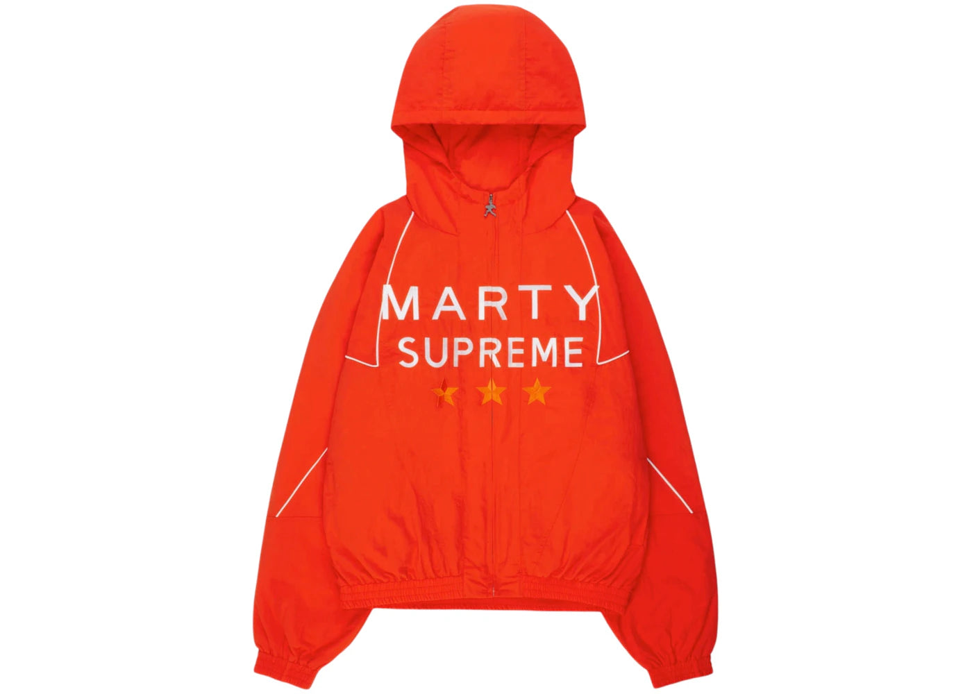NAHMIAS x Marty Supreme A24 Classic Warm Up Jacket Red - vue secondaire A