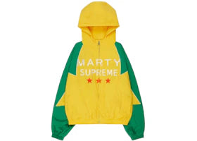NAHMIAS x Marty Supreme A24 Classic Warm Up Jacket Yellow - vue 360