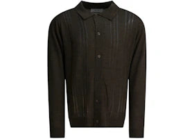 NN.07 Thor Wool Blend Cardigan Brown - vue 360