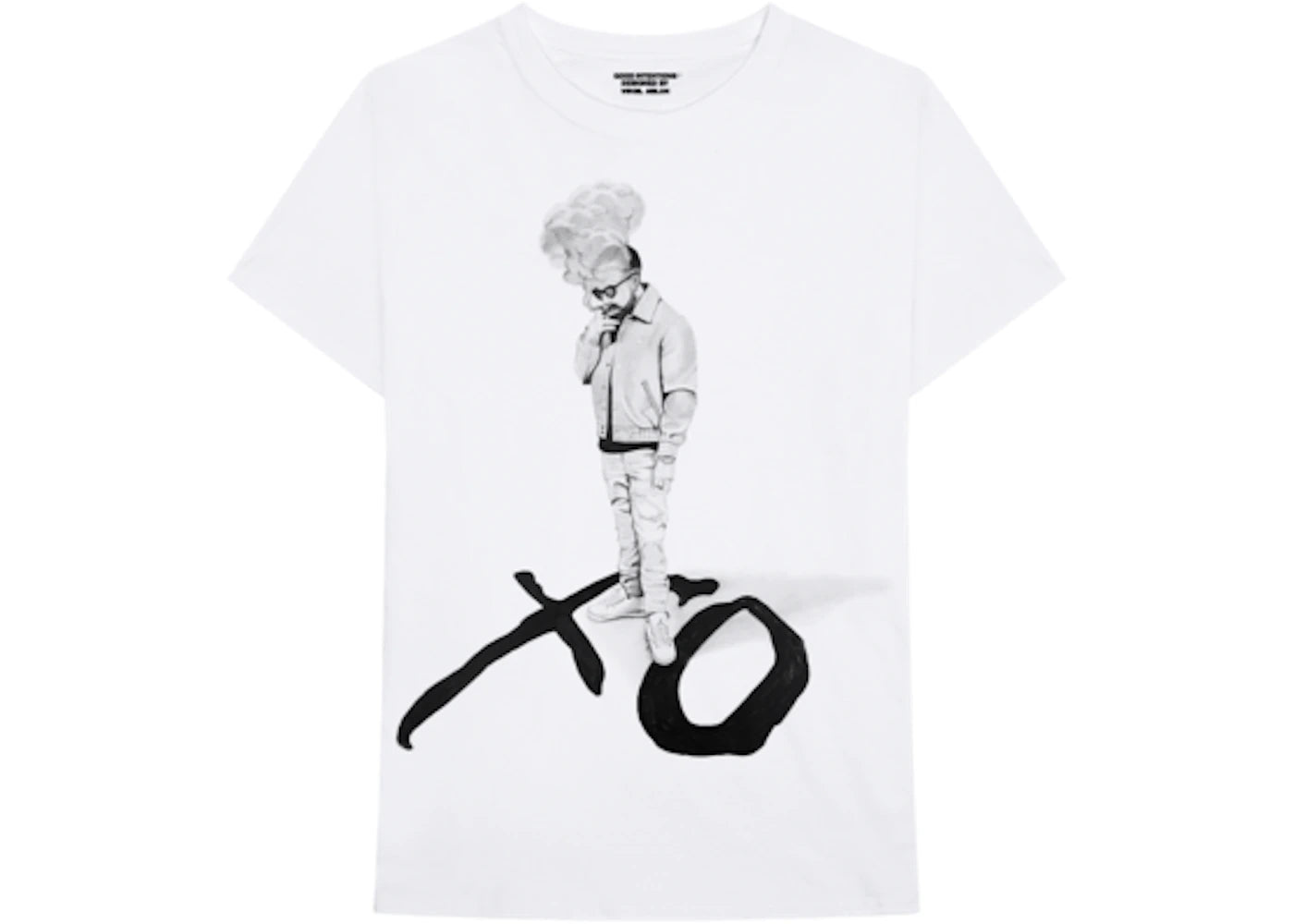 Nav x Virgil Abloh "Sketches" Tee White - vue secondaire A