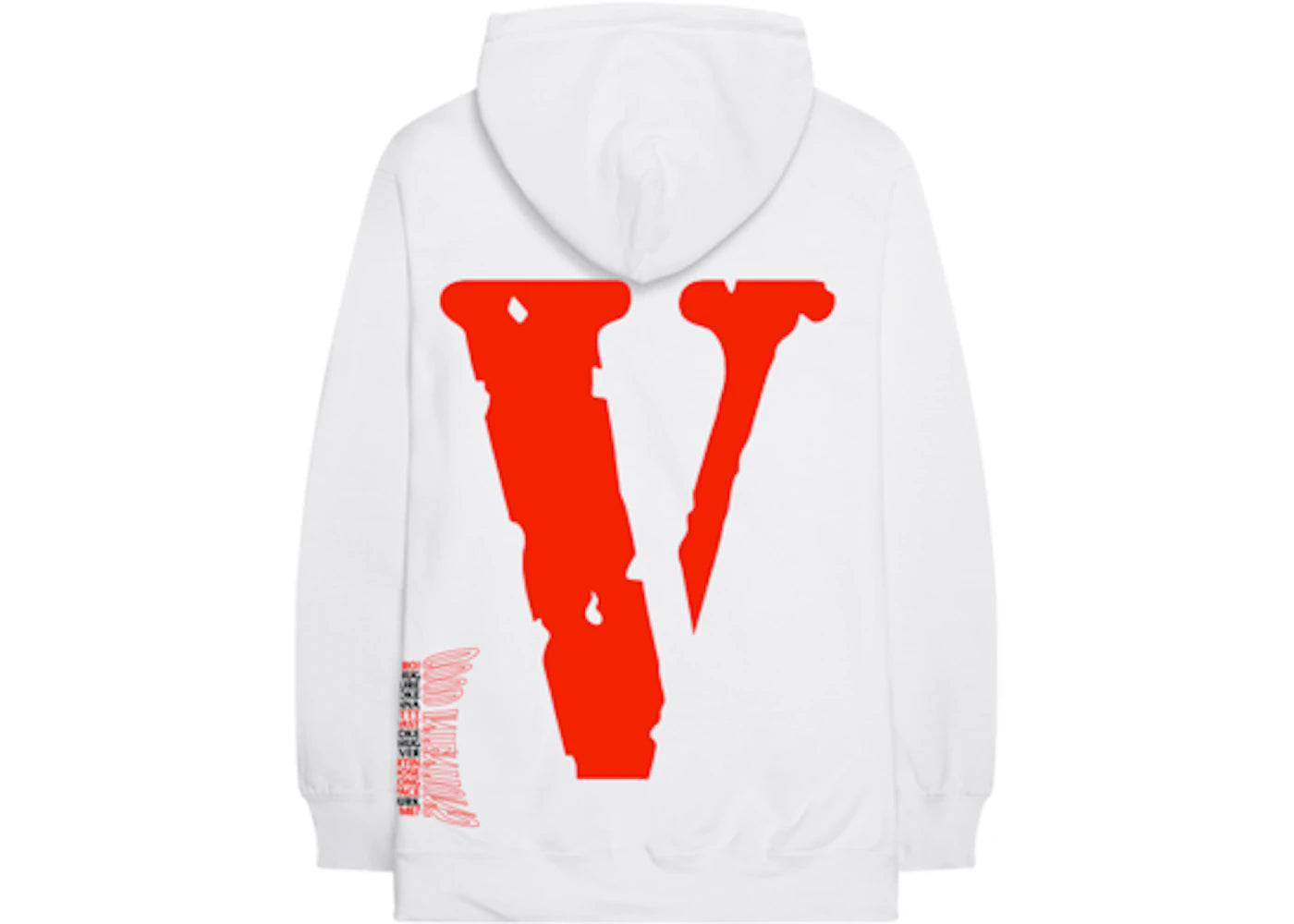 Nav x Vlone Bad Habits Hoodie White - vue secondaire B
