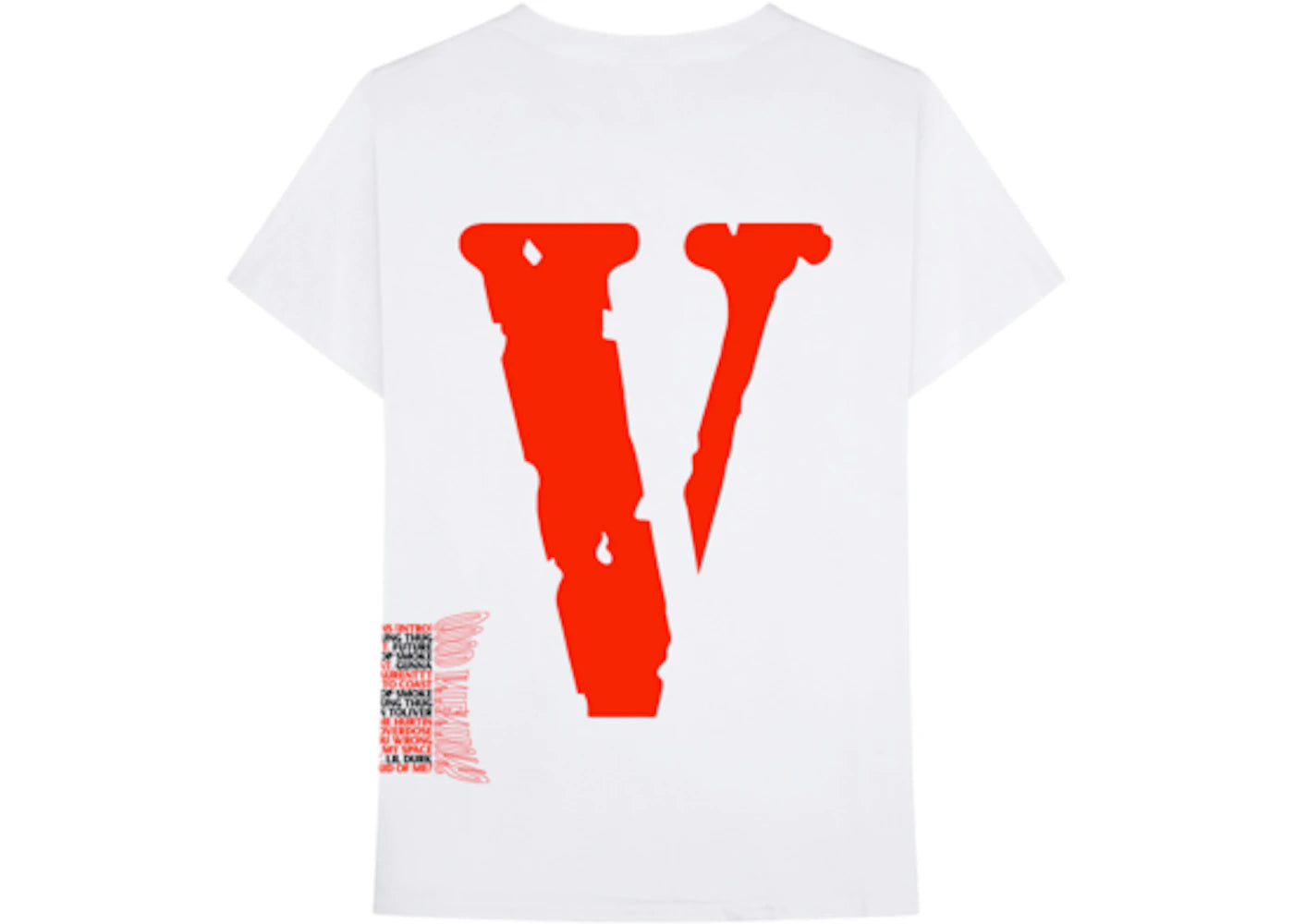 Nav x Vlone Bad Habits Tee White - vue secondaire B