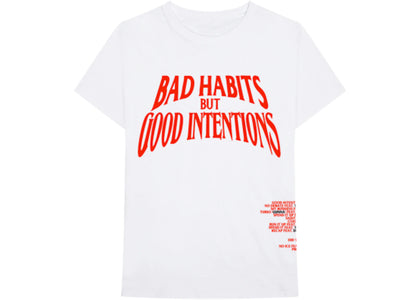 Nav x Vlone Bad Habits Tee White - product view 2